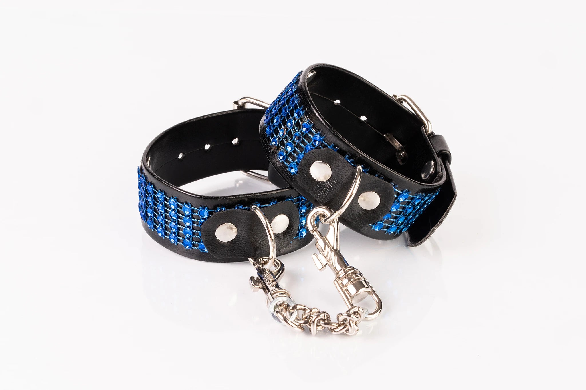 Vegan handboeien met diamanten - Kinkster