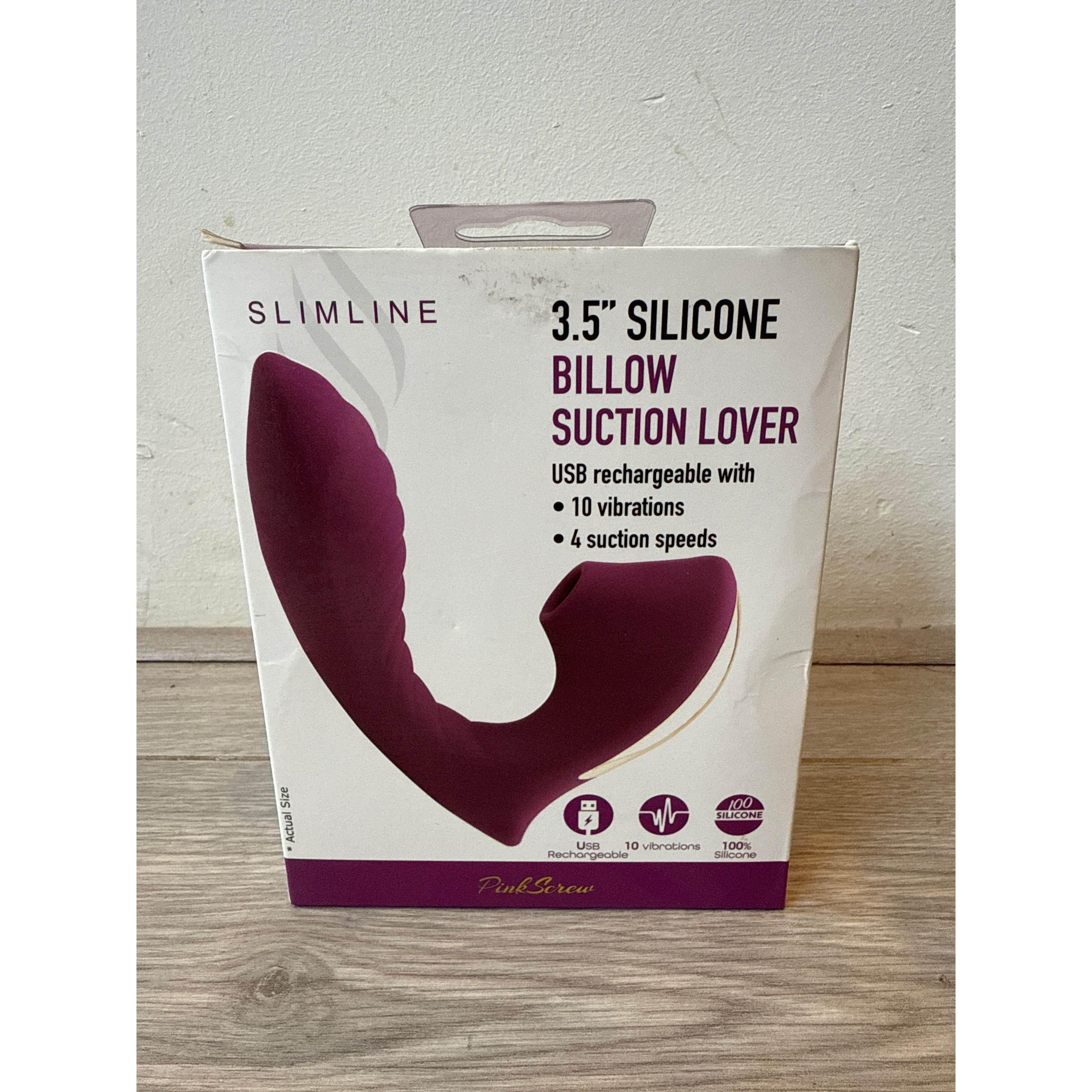 Slimline dual vibrator met luchtdruk en vibratie