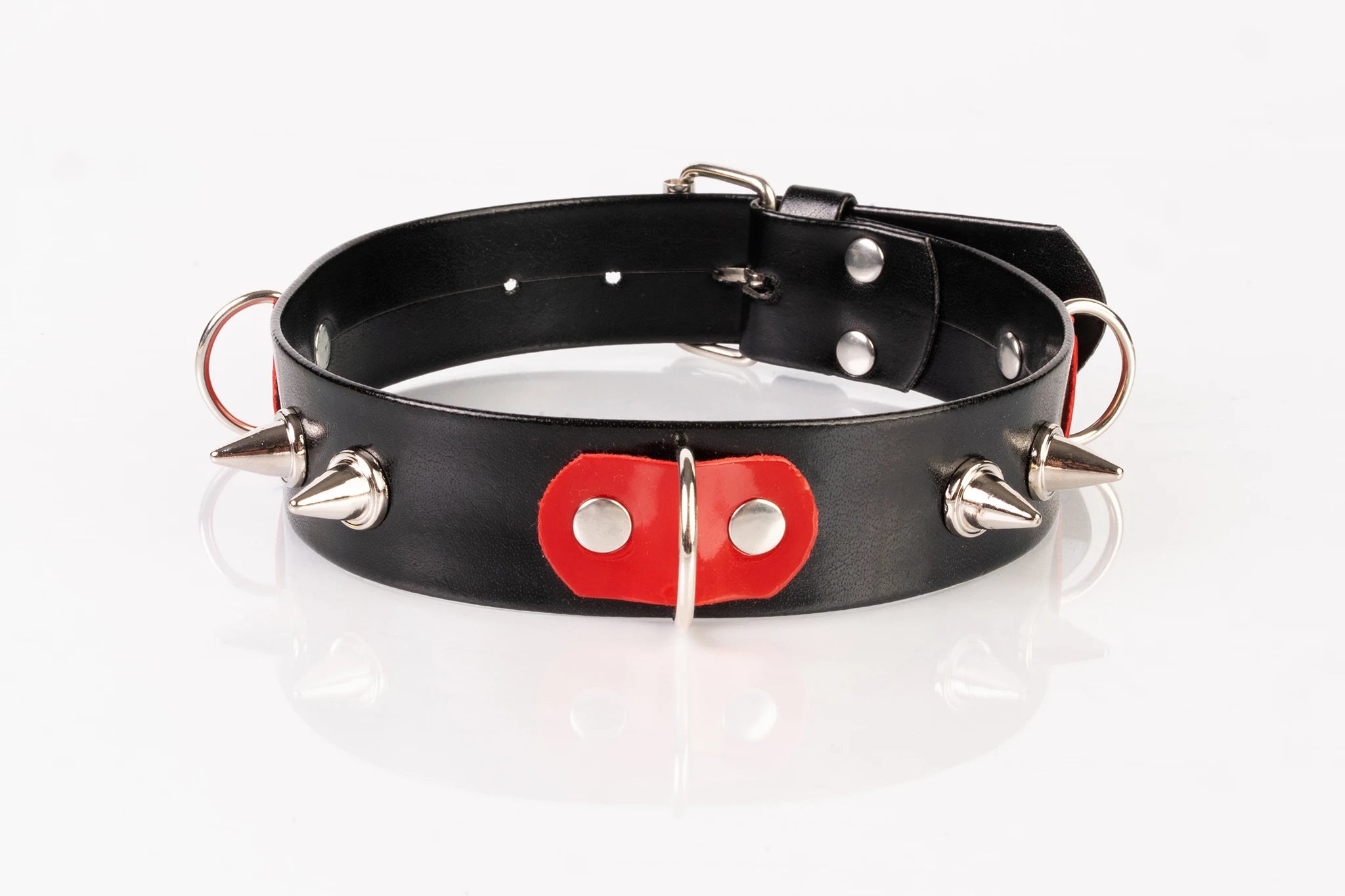 Halsband met spikes - Kinkster