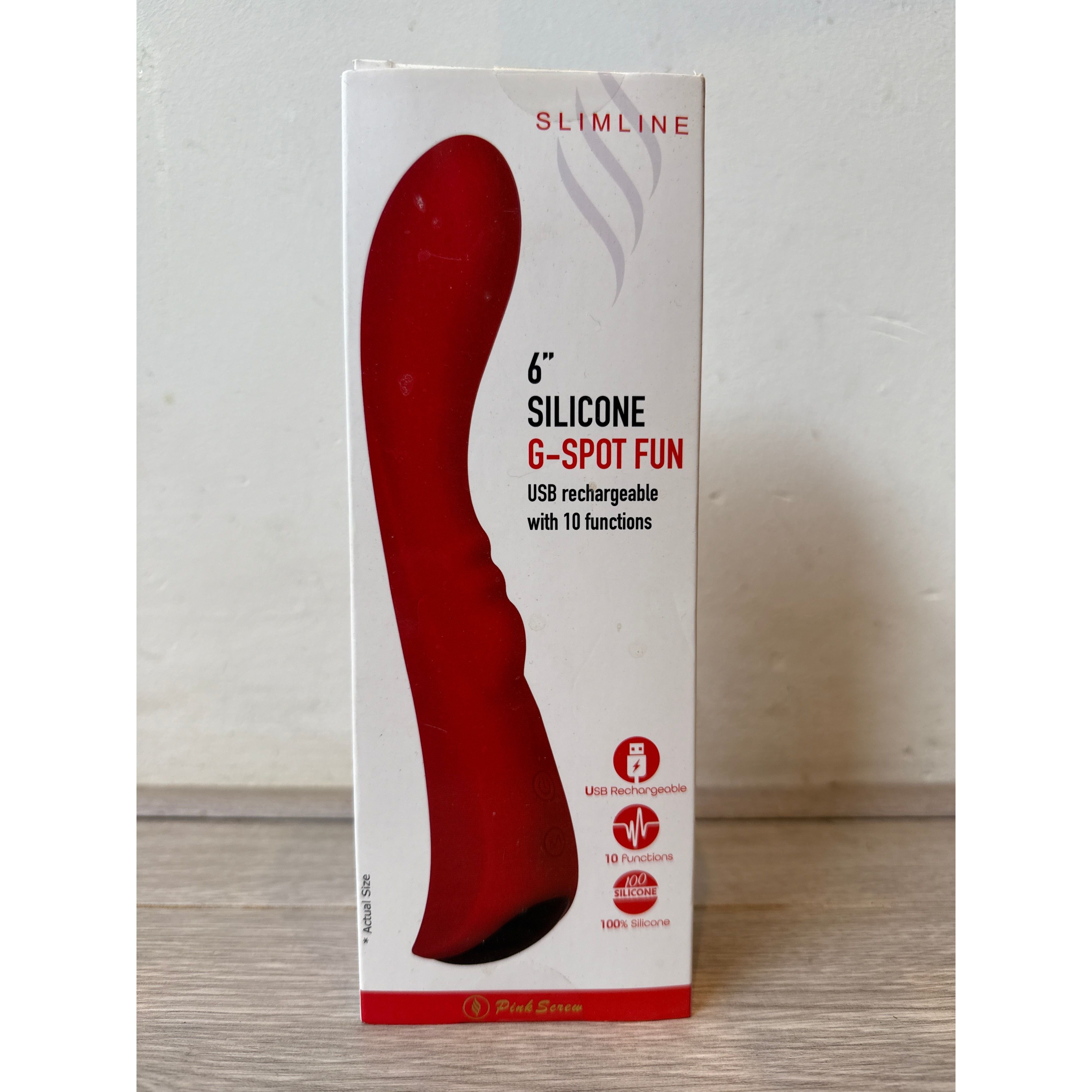 Slimline G-spot vibrator