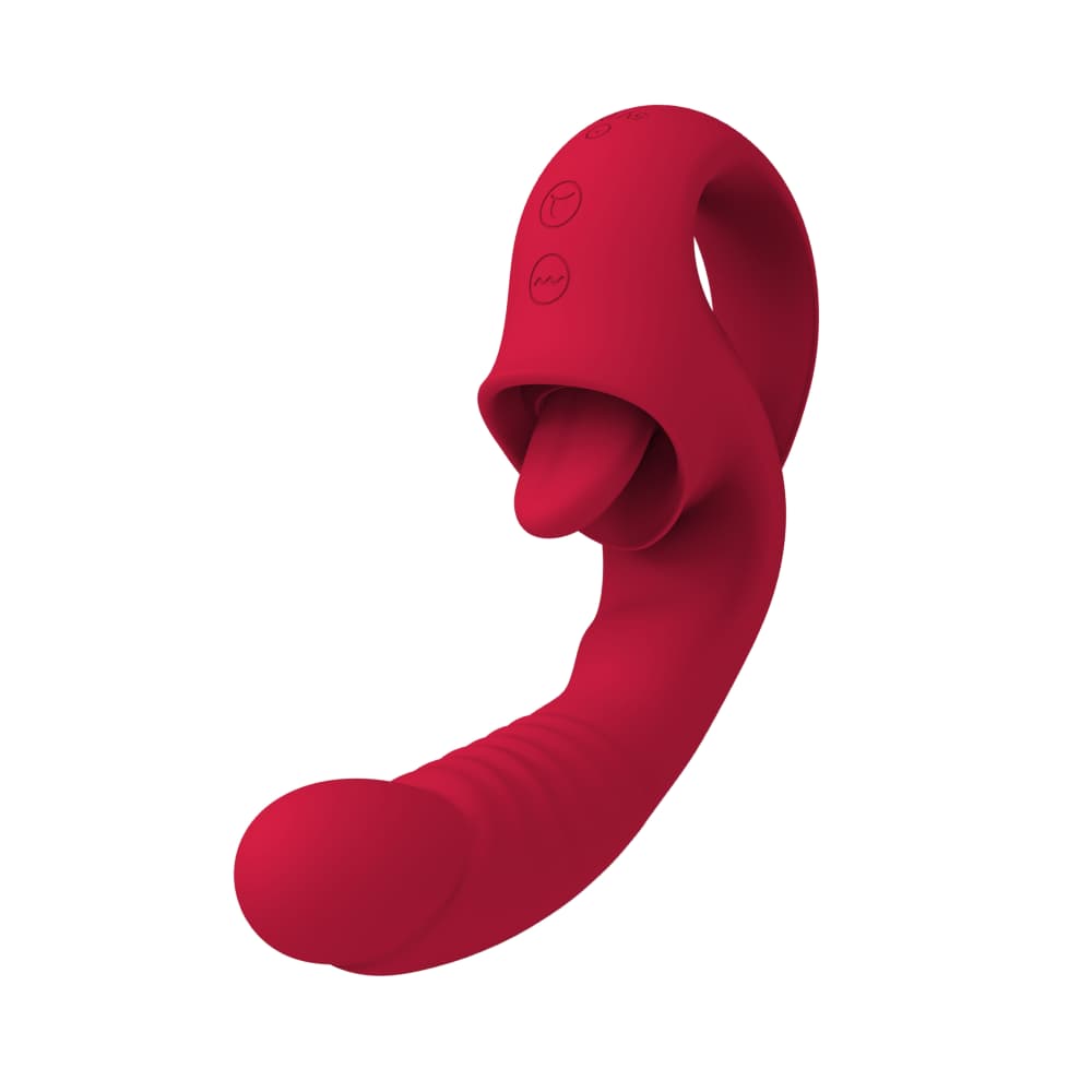 G-spot en likkende vibrator - Serena