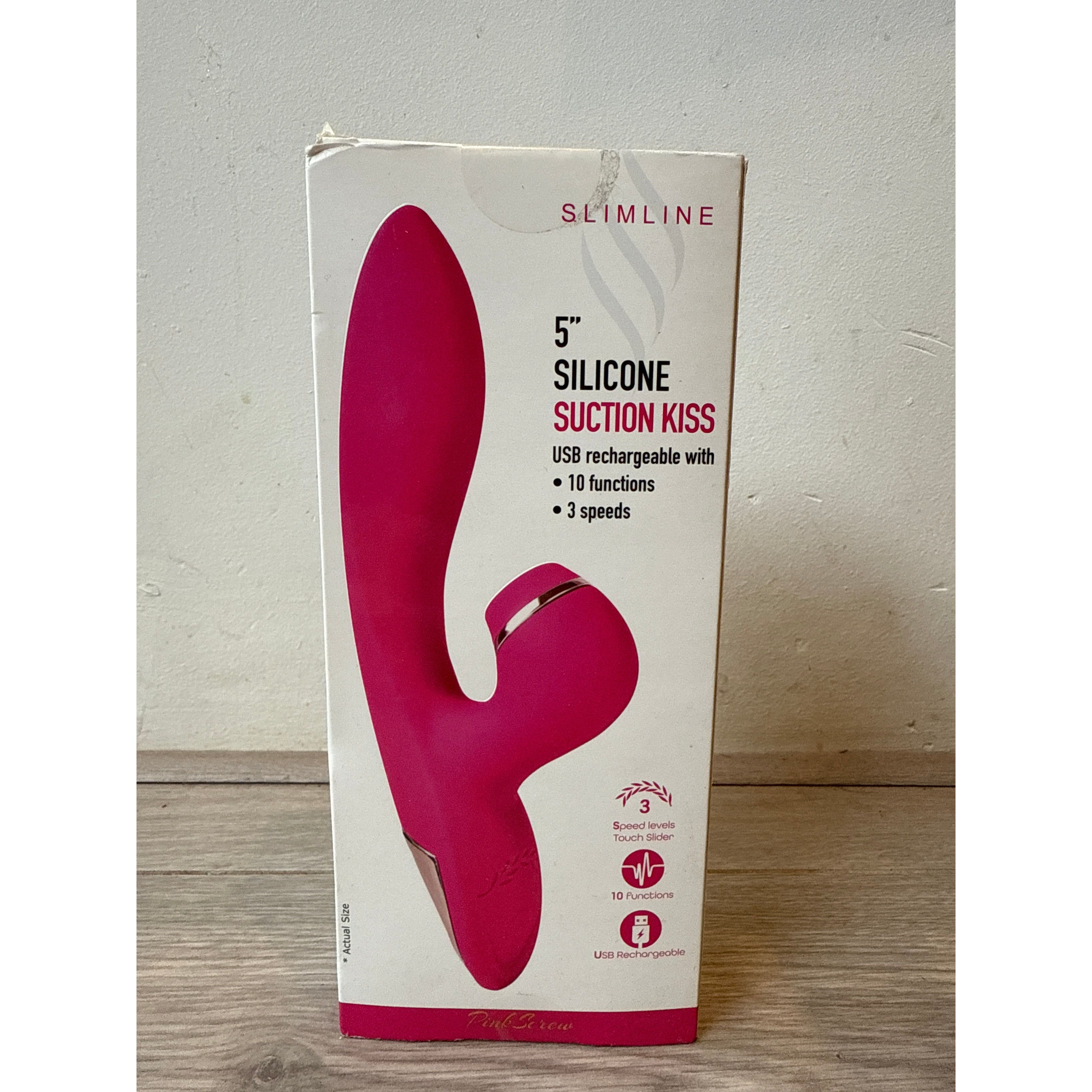 Slimline tarzan vibrator met luchtdruk