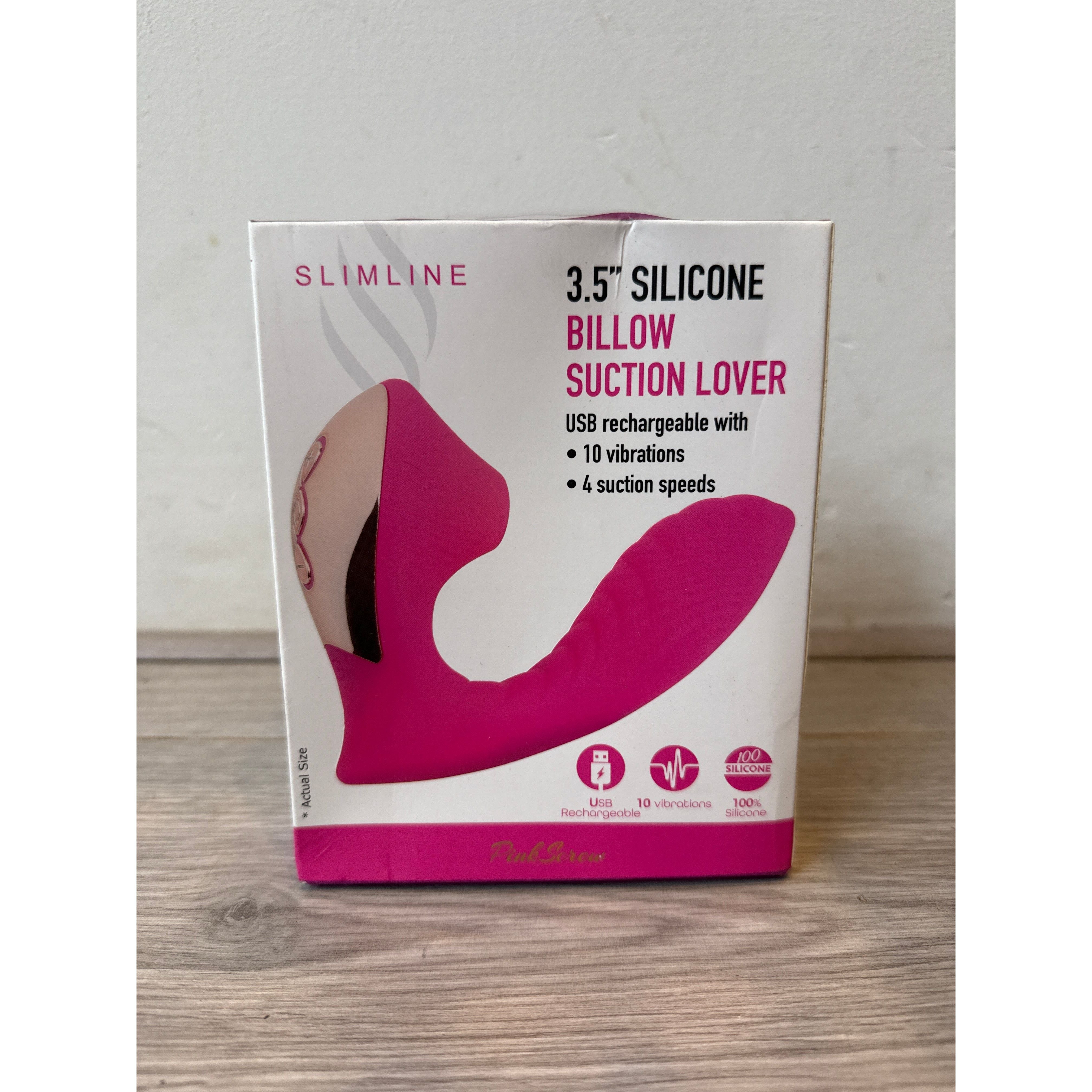 Slimline dual vibrator met luchtdruk en vibratie