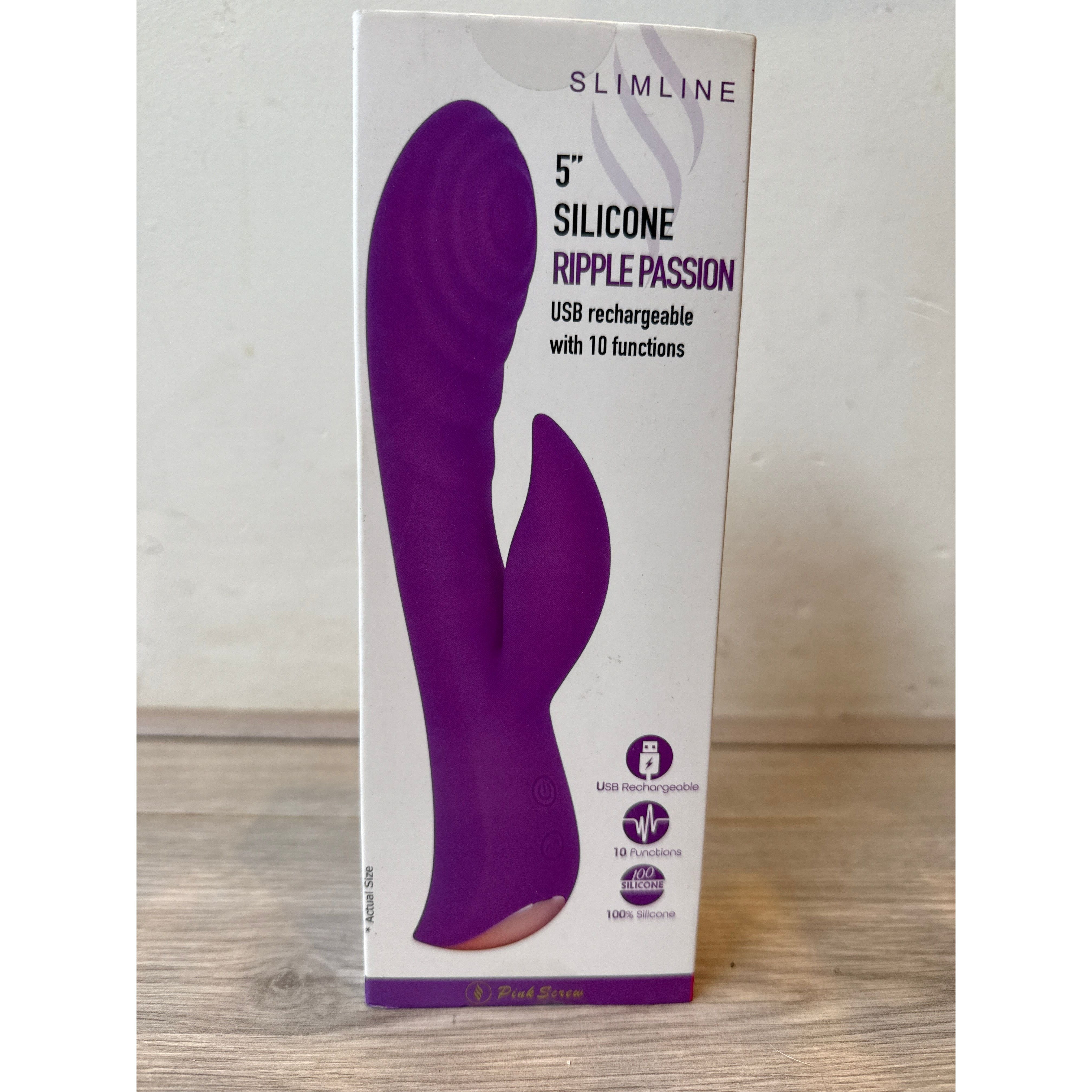 Slimline tarzan vibrator paars