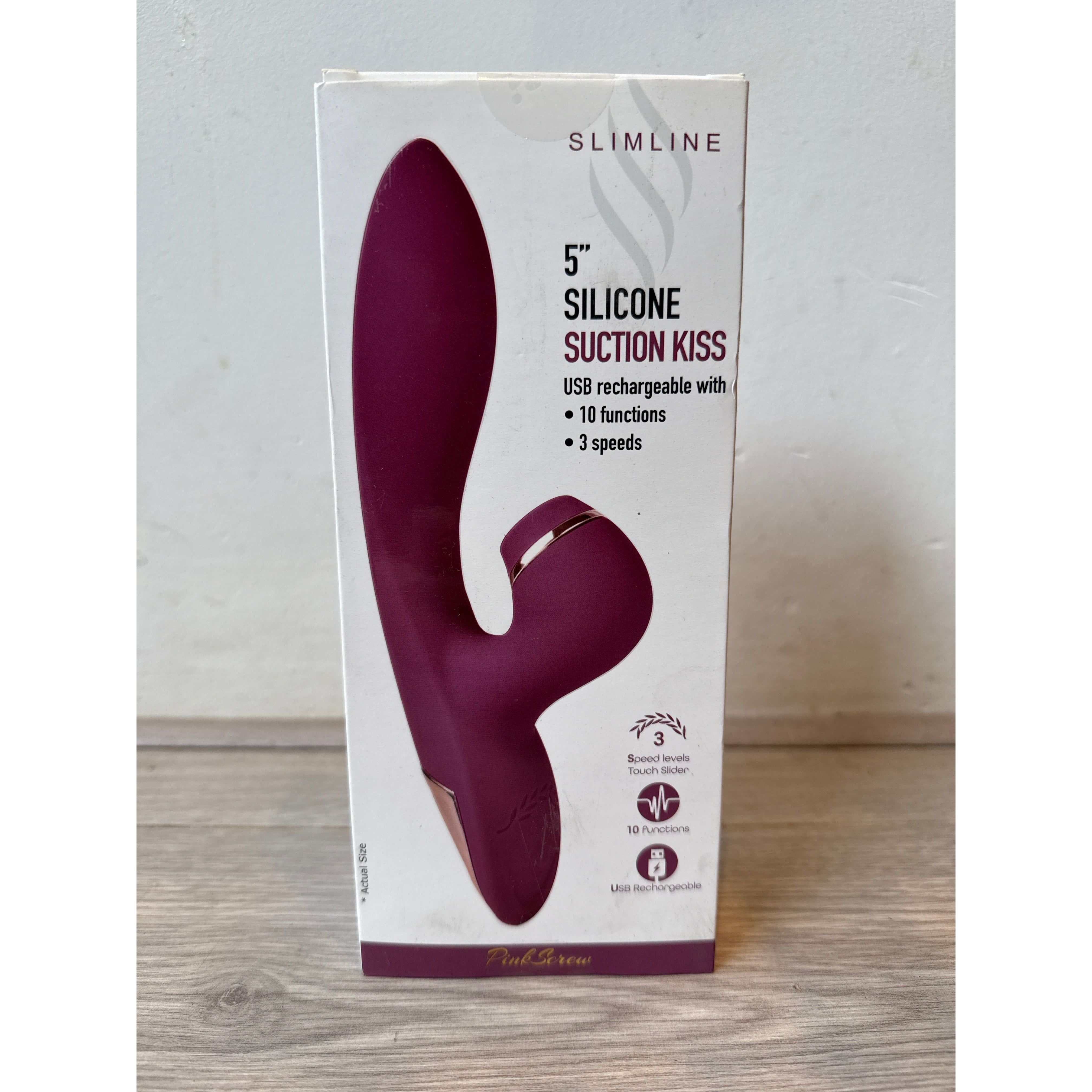 Slimline tarzan vibrator met luchtdruk