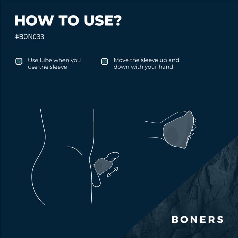 Vibrerende hand job stroker - Boners