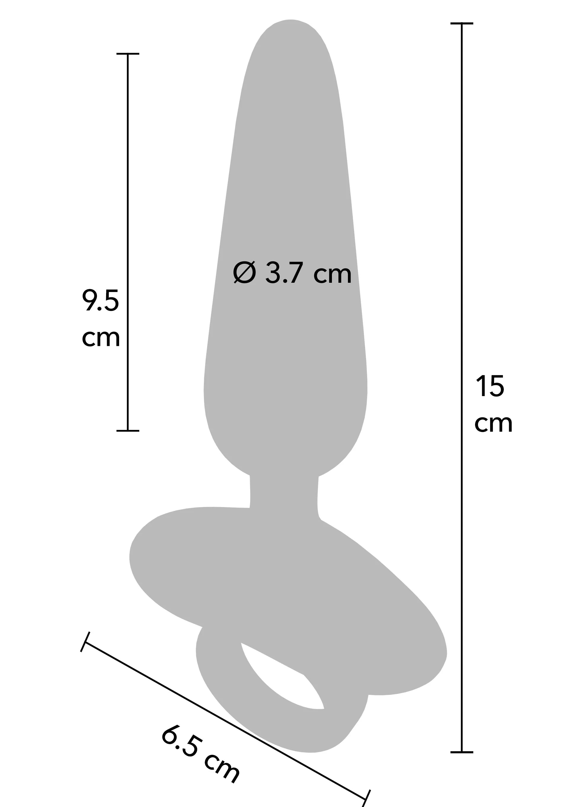 Smalle vibrerende buttplug - Playhouse