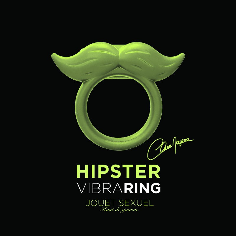 Vibrerende cockring glow in the dark - Hipster