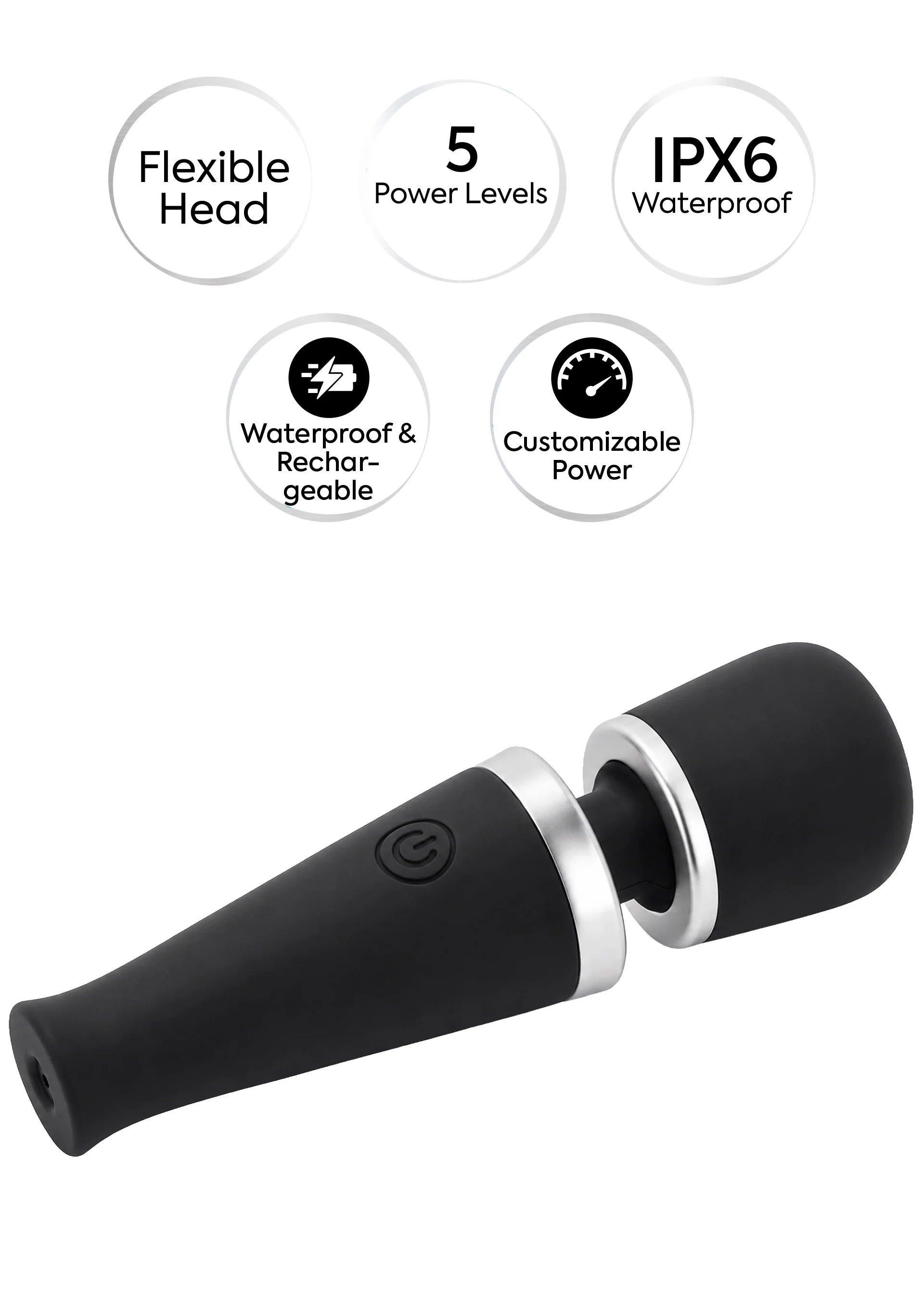 Travel wand massager - Caresse