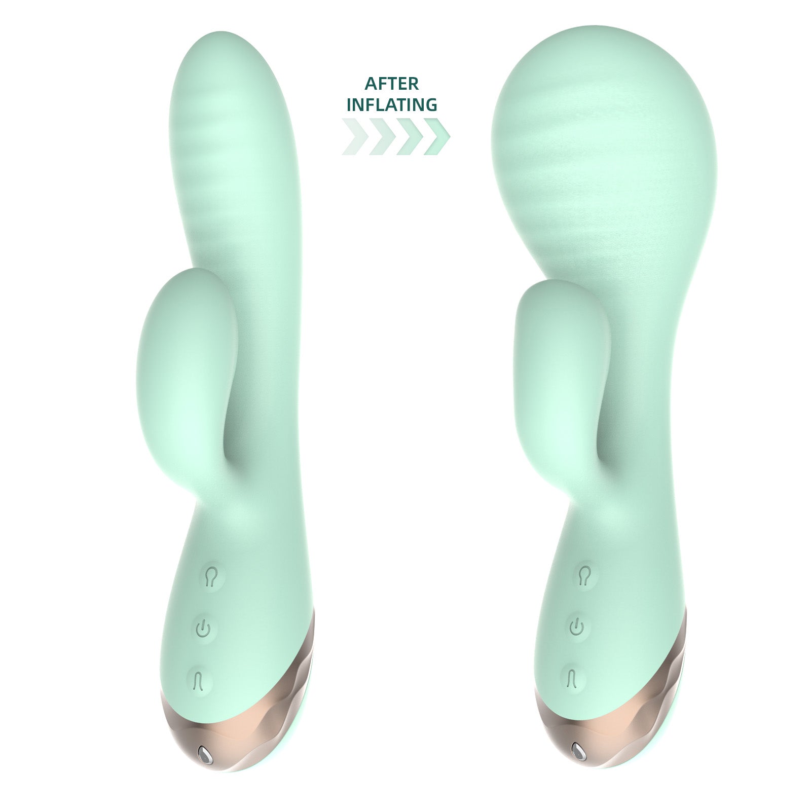Rabbit vibrator zwellende kop - CNT