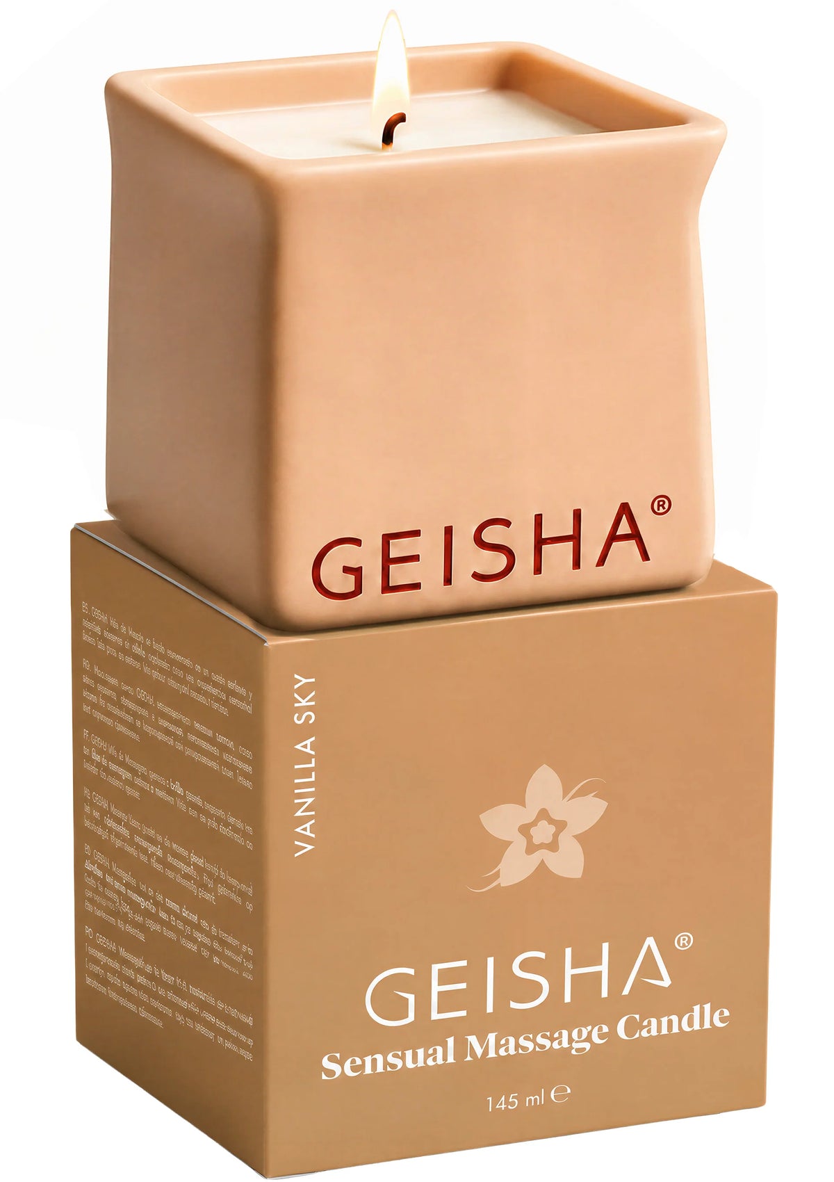 Massage kaars 145ml - Geisha