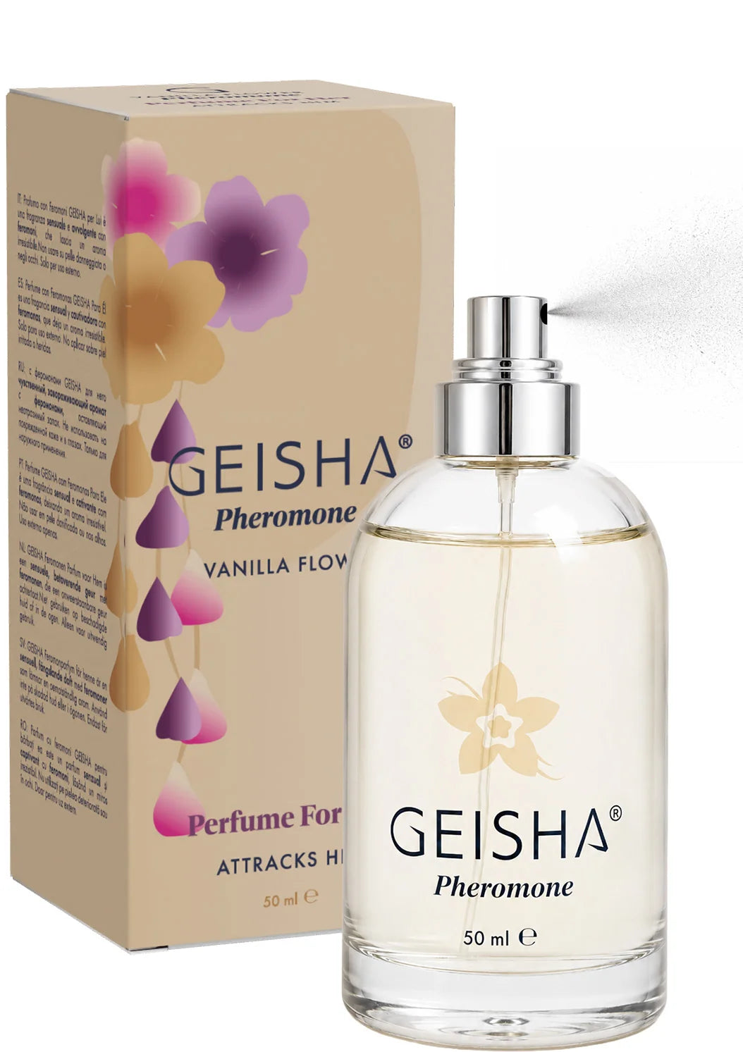 Feromonen parfum voor haar - Geisha