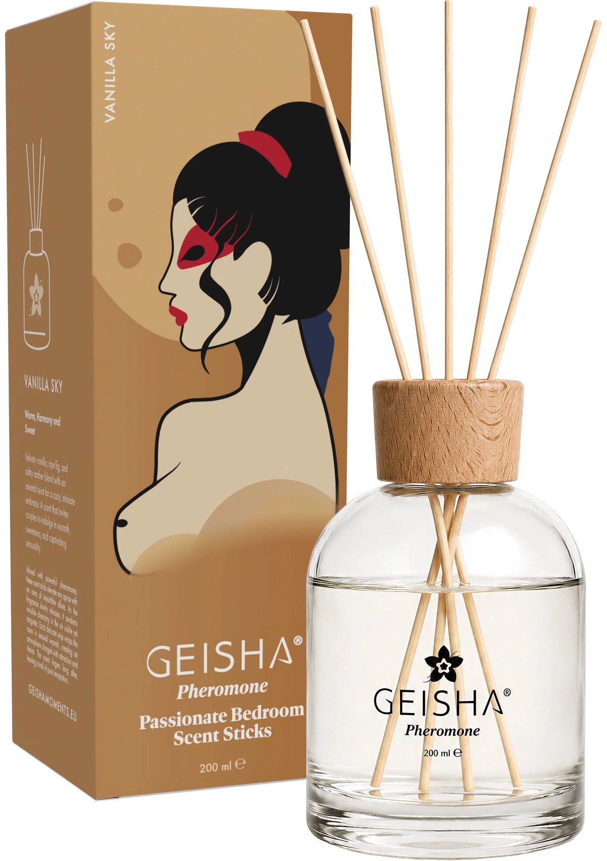 Feromonen geurstokjes 200ml - Geisha