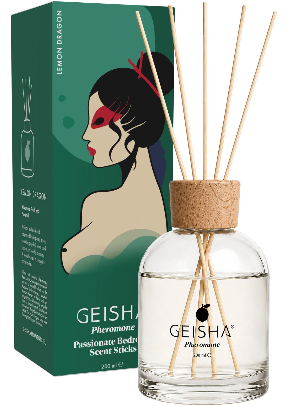 Feromonen geurstokjes 200ml - Geisha
