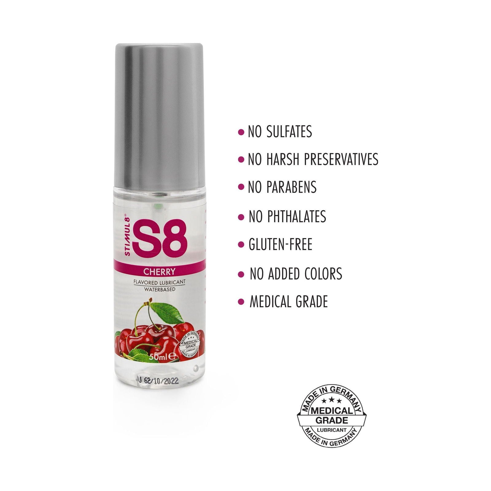 S8 Waterbasis glijmiddel met smaak | So Loving | Alkmaar