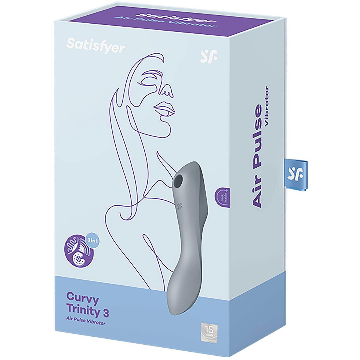 Satisfyer curvy trinity 3 grijs | So Loving | Alkmaar