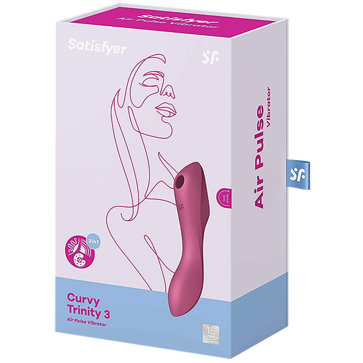 Satisfyer curvy trinity 3 rood | So Loving | Alkmaar