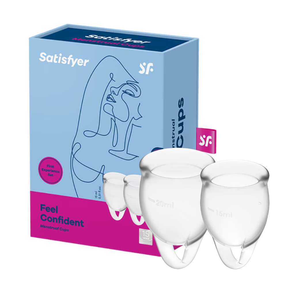 Satisfyer feel confident - menstruatiecups | So Loving | Alkmaar