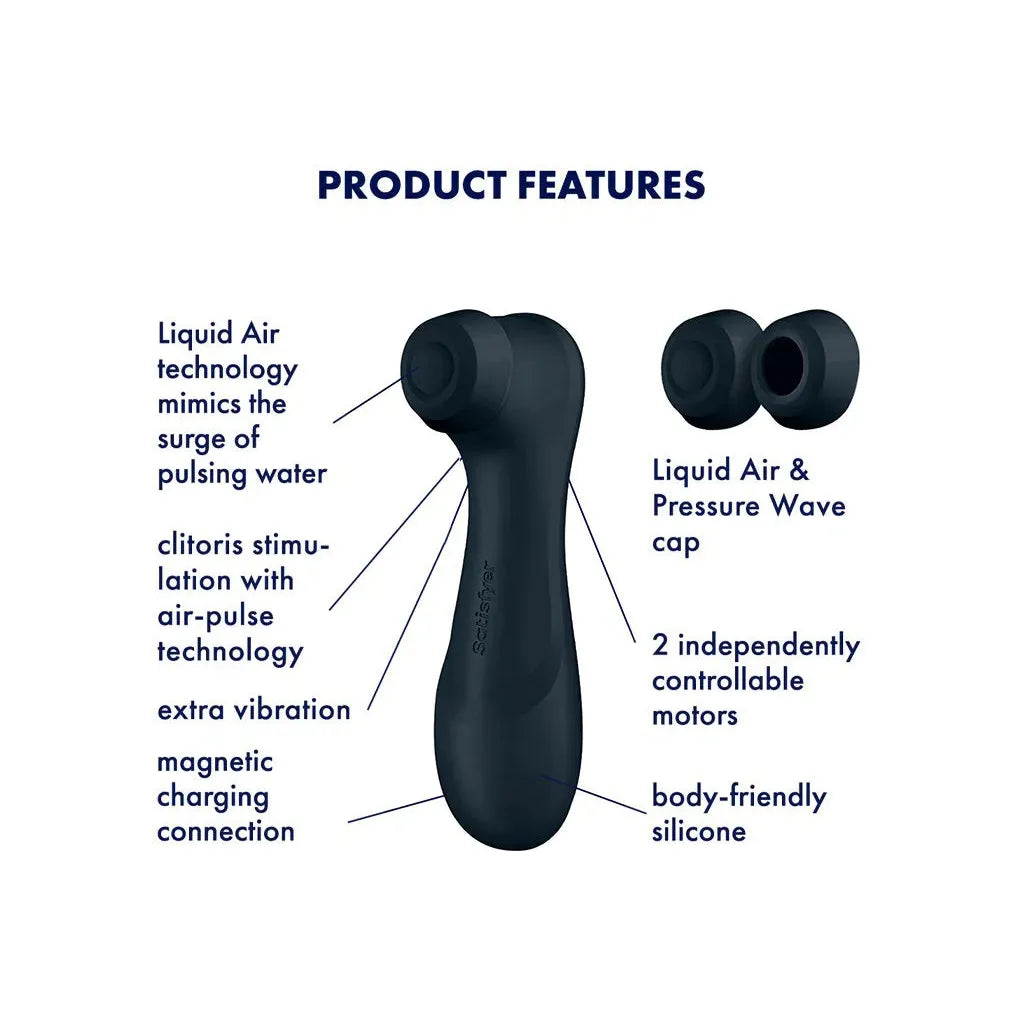 Satisfyer PRO 2 generation 3 - Zwart