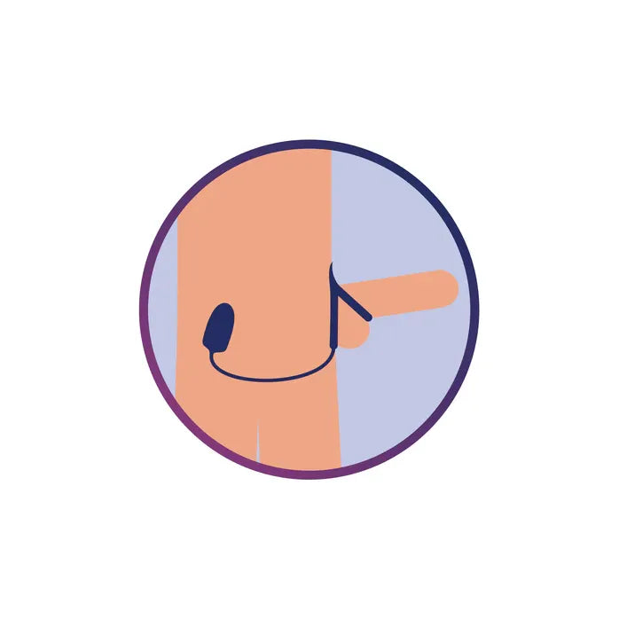 Vibrerende cockring + anaal stimulatie - The Thria