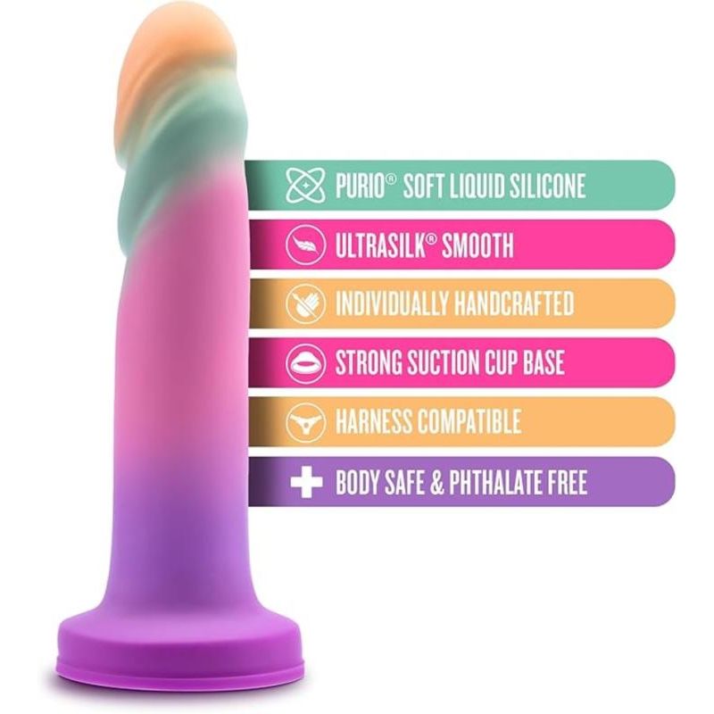 Siliconen dildo - Sherbet