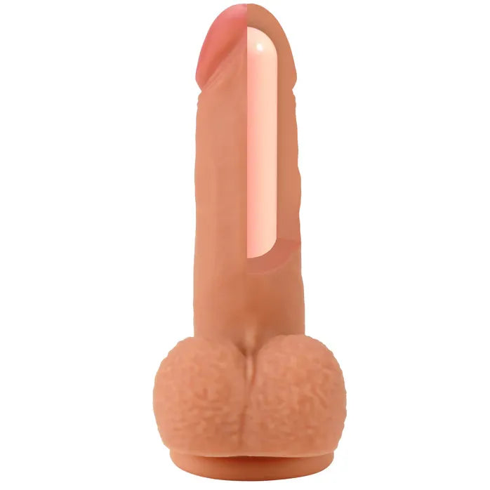 Realistische dildo vloeibaar siliconen - 18cm