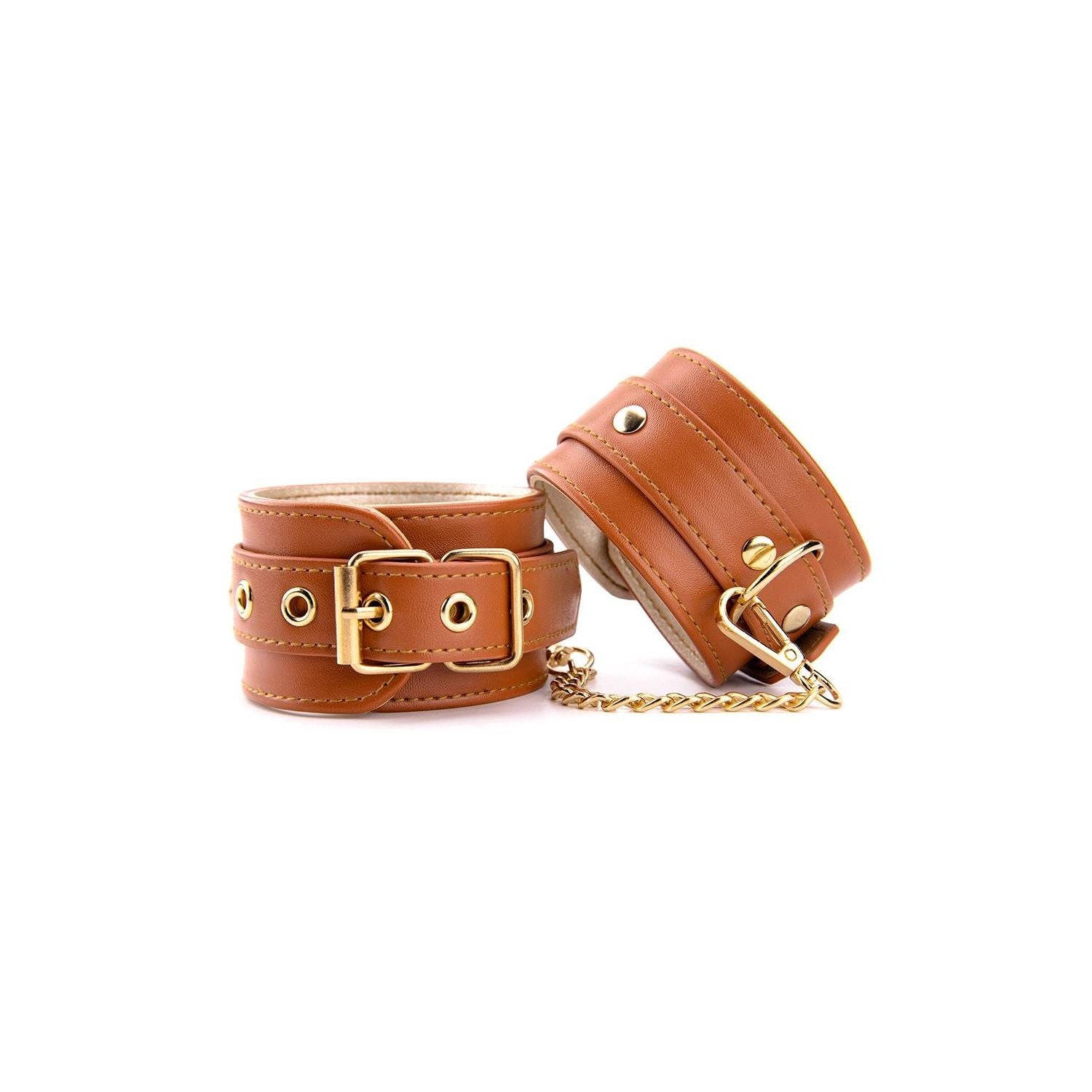 Handboeien vegan cognac - Blaze