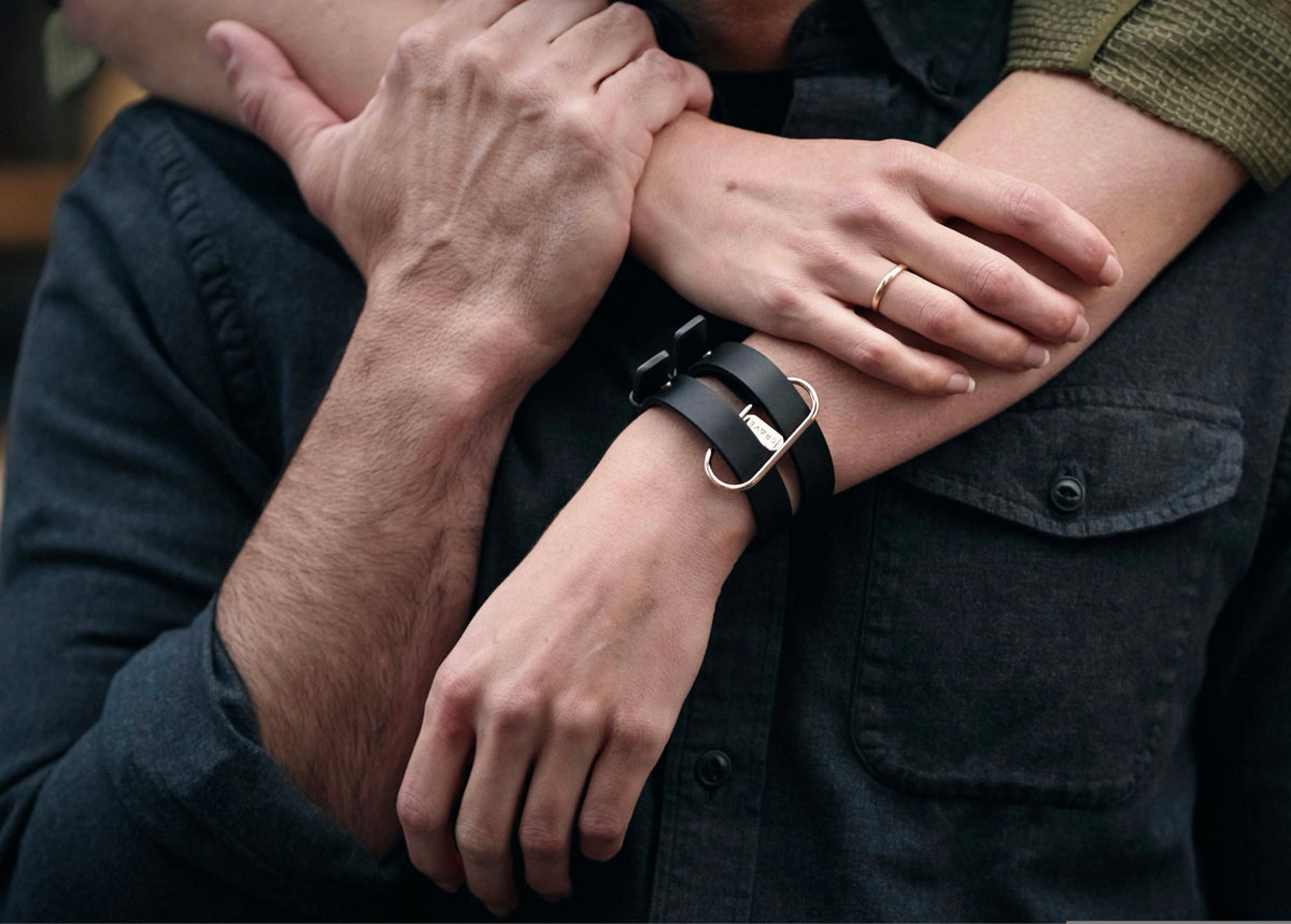 Leren armband handboeien - Crave