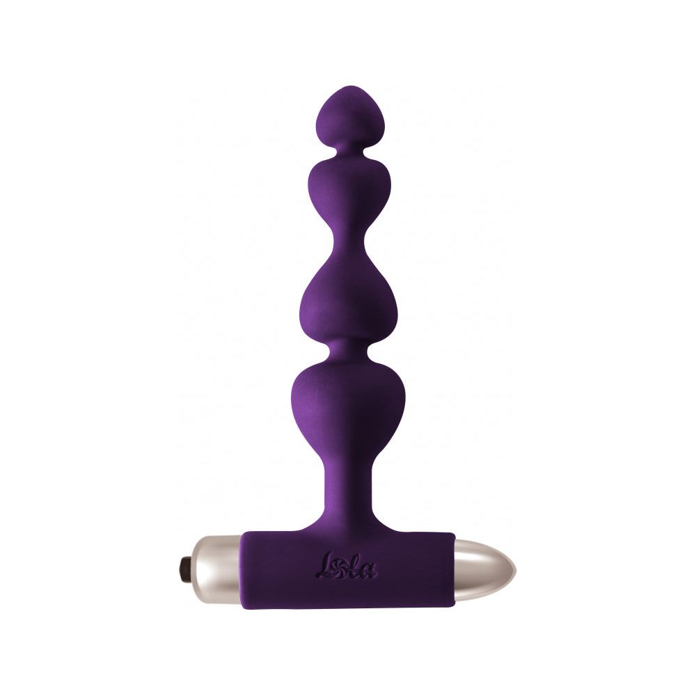 Vibrerende anaal plug paars - Excellence