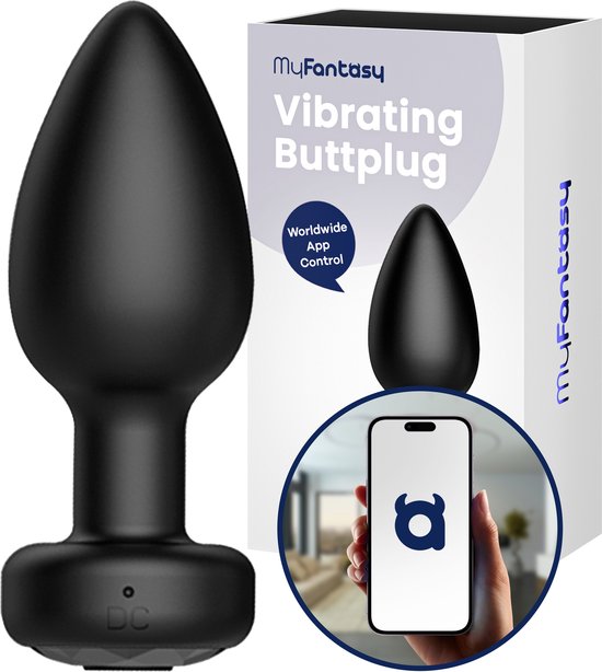 Vibrerende buttplug met app