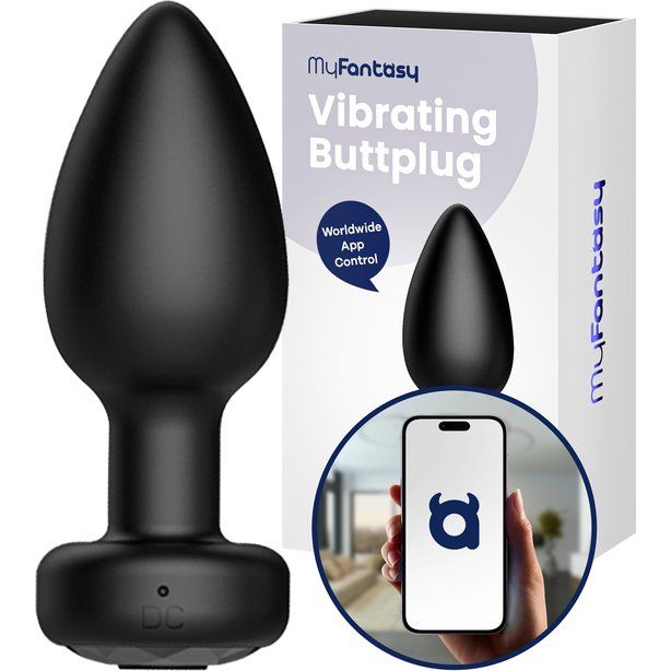 Vibrerende buttplug met app