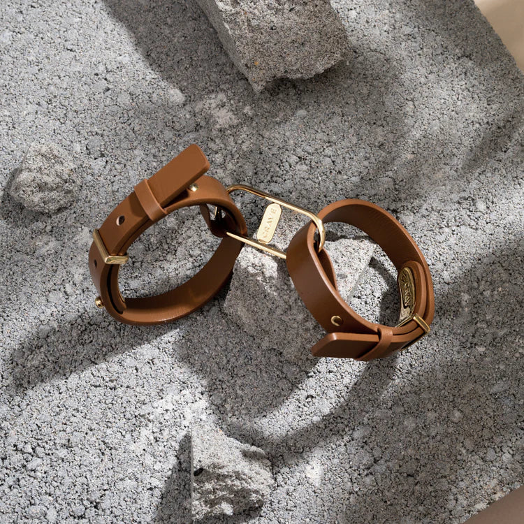Leren armband handboeien - Crave
