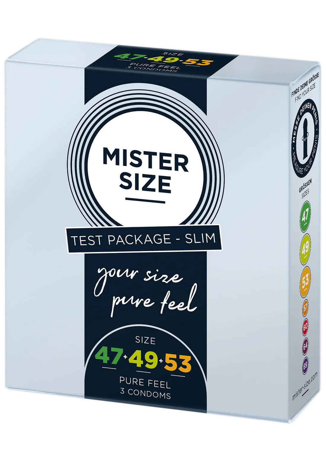 Mister size testpakket maat 47/49/53