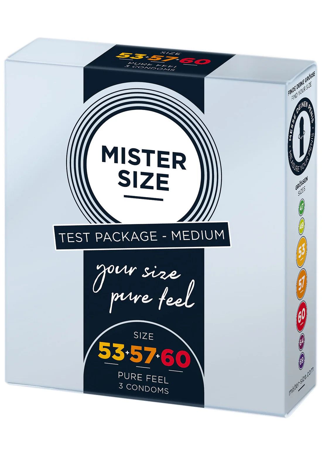 Mister size testpakket maat 53/57/60