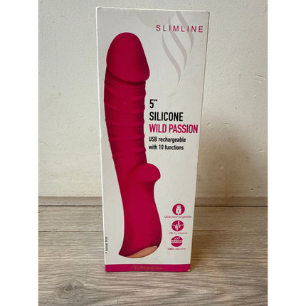 Slimline g-spot vibrator wild passion