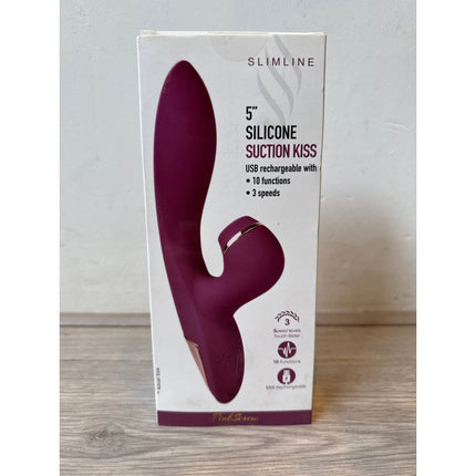 Slimline tarzan vibrator met luchtdruk