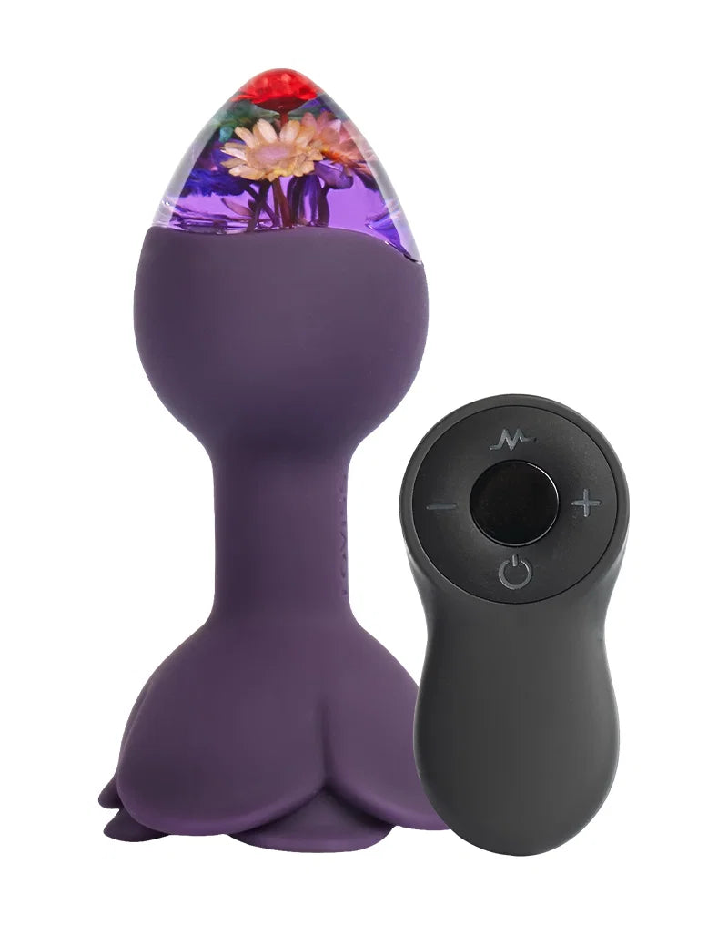 Vibrerende buttplug met afstandsbediening - LOVISS