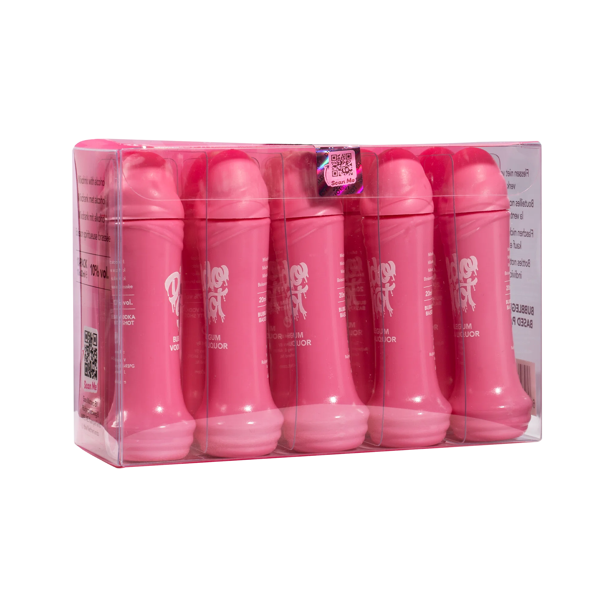 Dildo shots 10%alc. - 10 Stuks