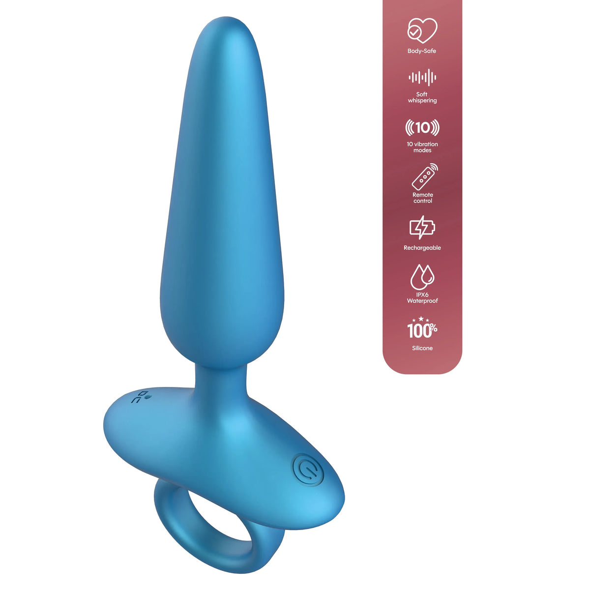 Smalle vibrerende buttplug - Playhouse