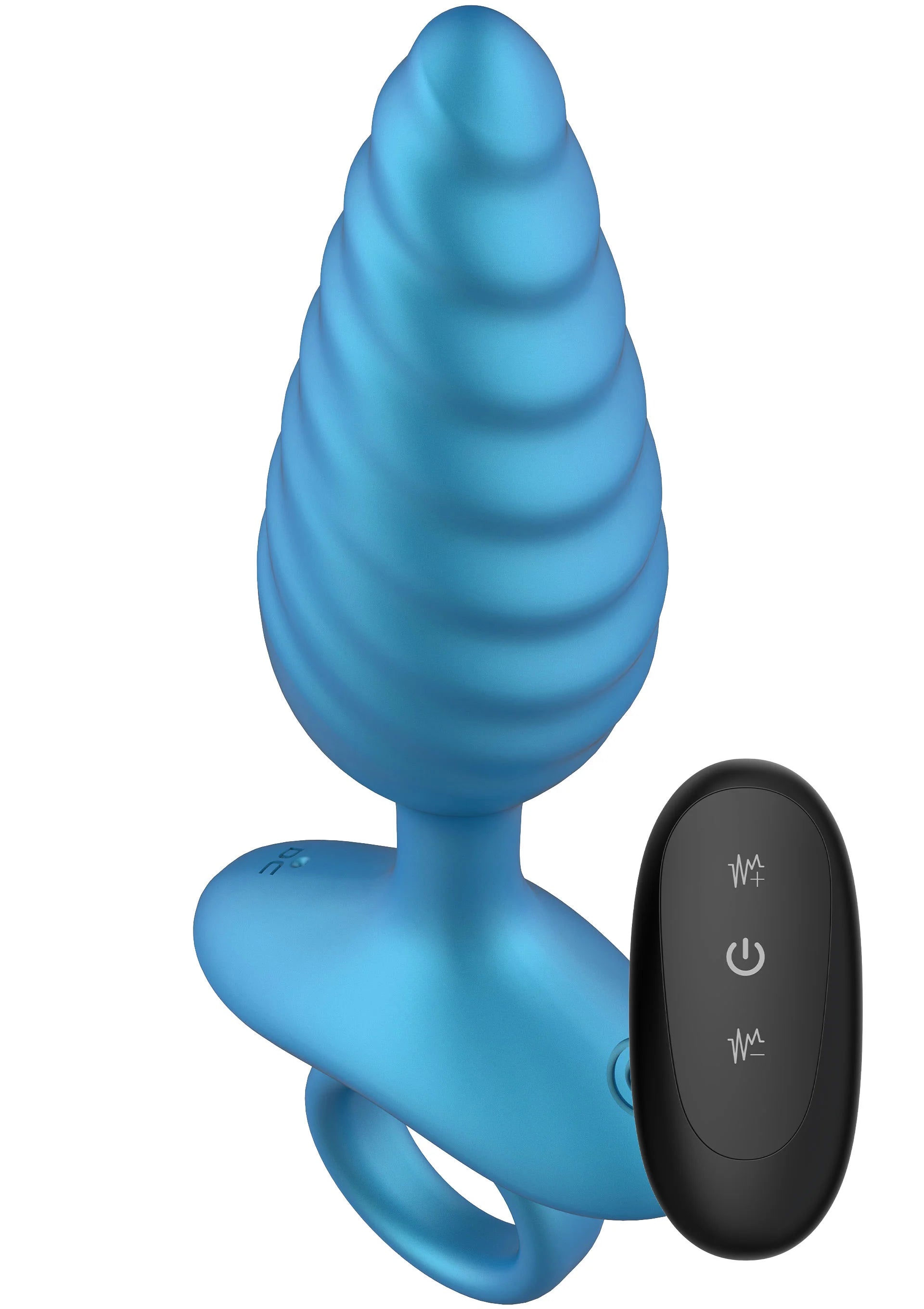 Vibrerende buttplug met ribbels - Playhouse