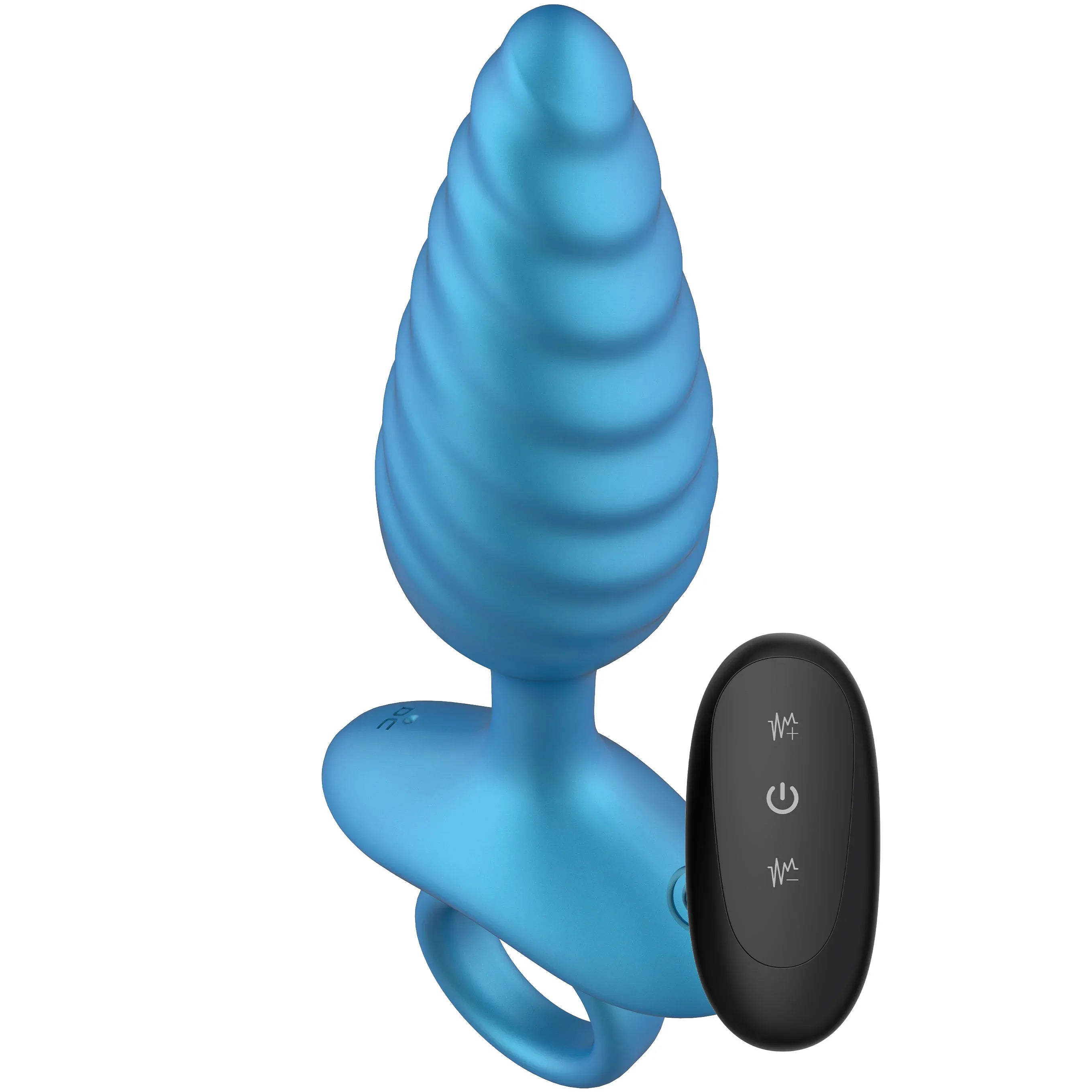 Vibrerende buttplug met ribbels - Playhouse