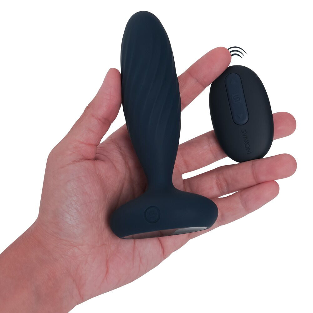 Stotende en vibrerende buttplug Jordan - SVAKOM