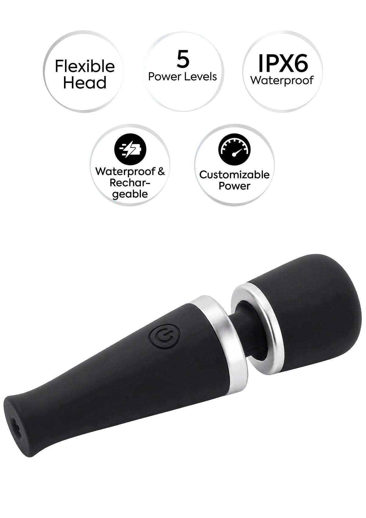 Travel wand massager - Caresse