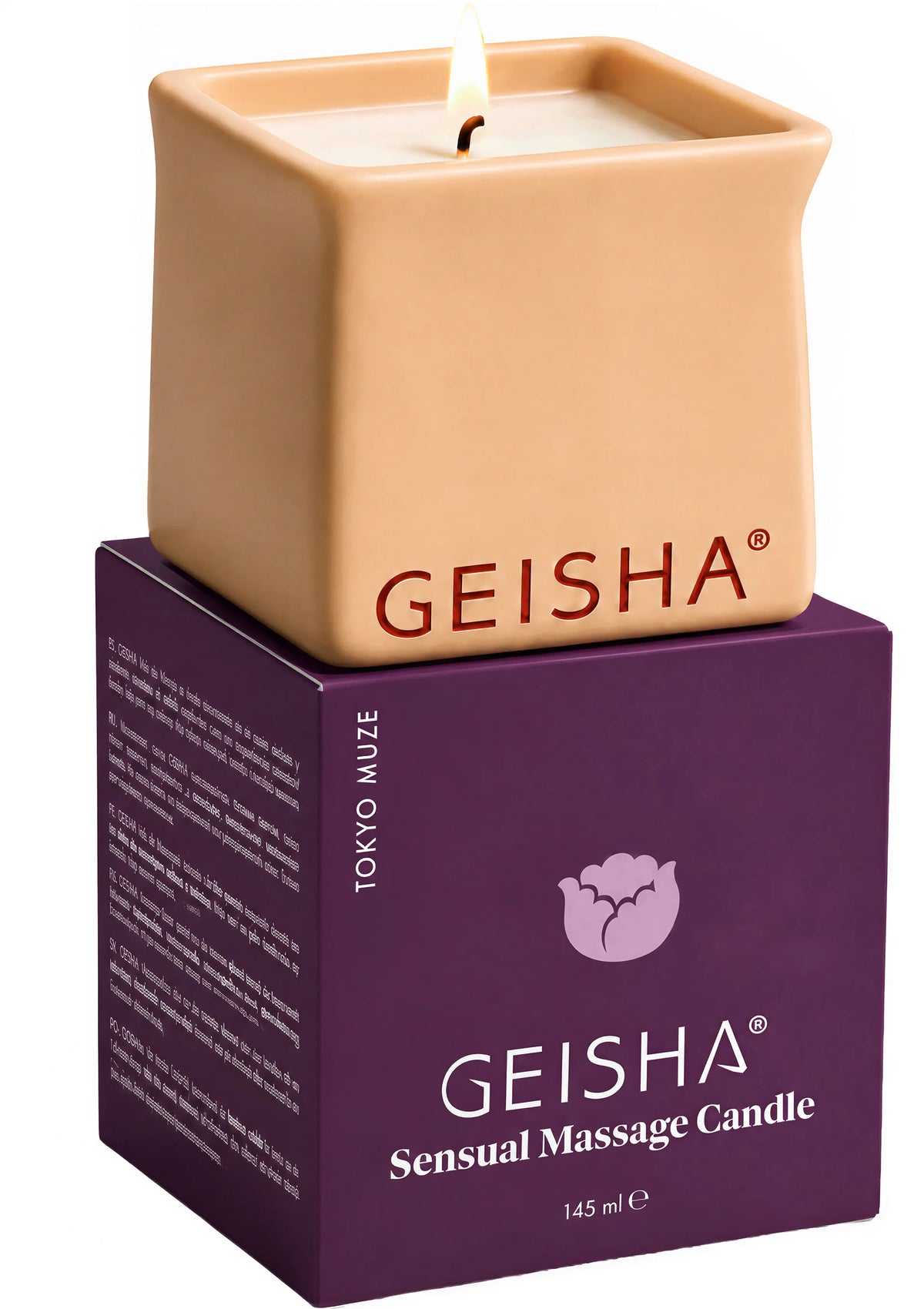 Massage kaars 145ml - Geisha