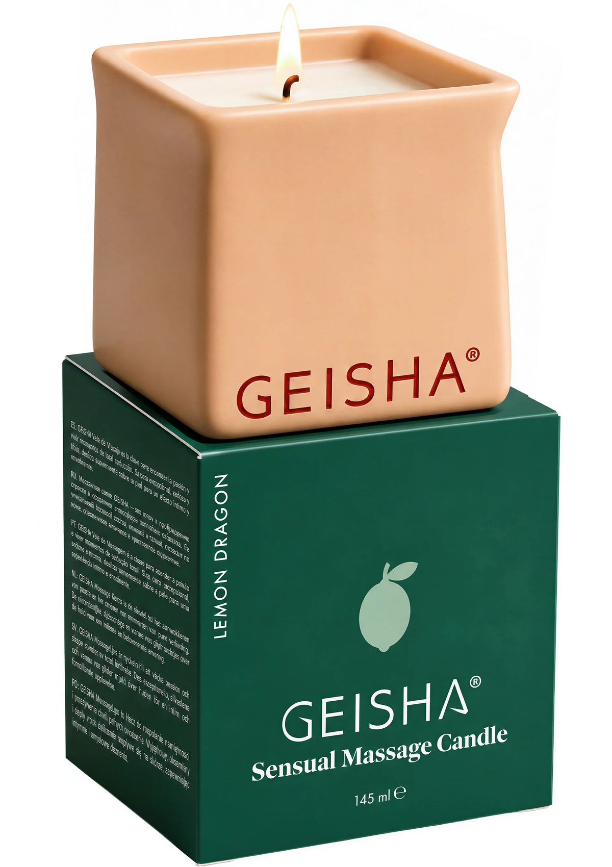 Massage kaars 145ml - Geisha