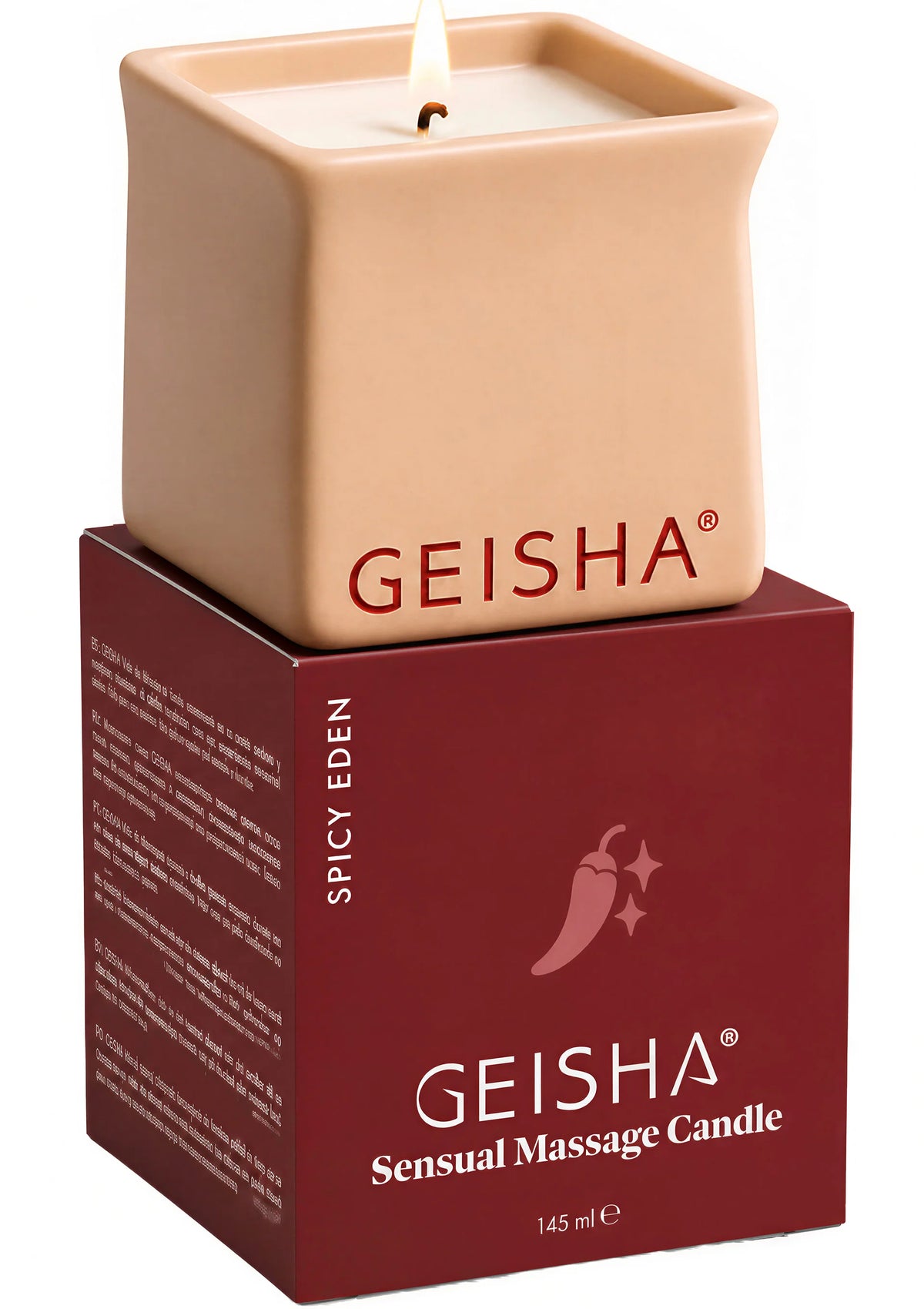 Massage kaars 145ml - Geisha