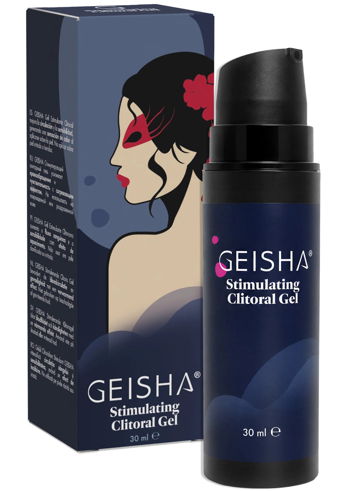 Verwarmende clitoris gel 30ml - Geisha