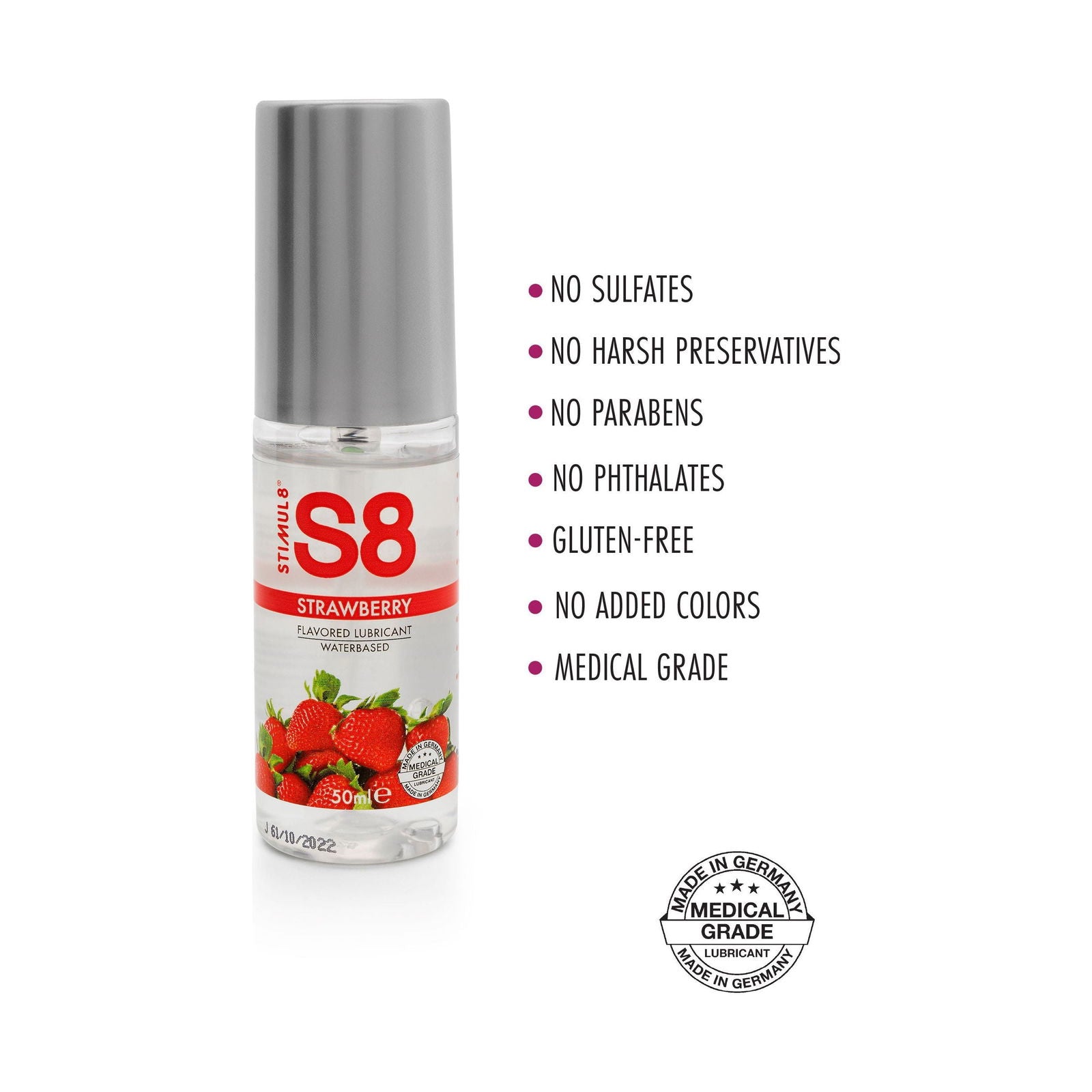 S8 Waterbasis glijmiddel met smaak | So Loving | Alkmaar