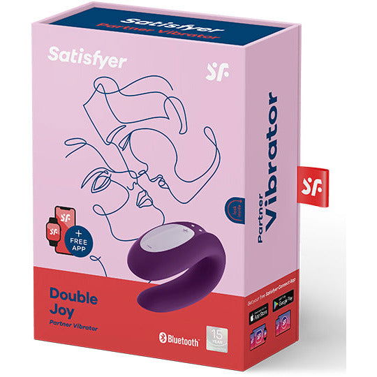 Satisfyer double joy (+app) paars | So Loving | Alkmaar