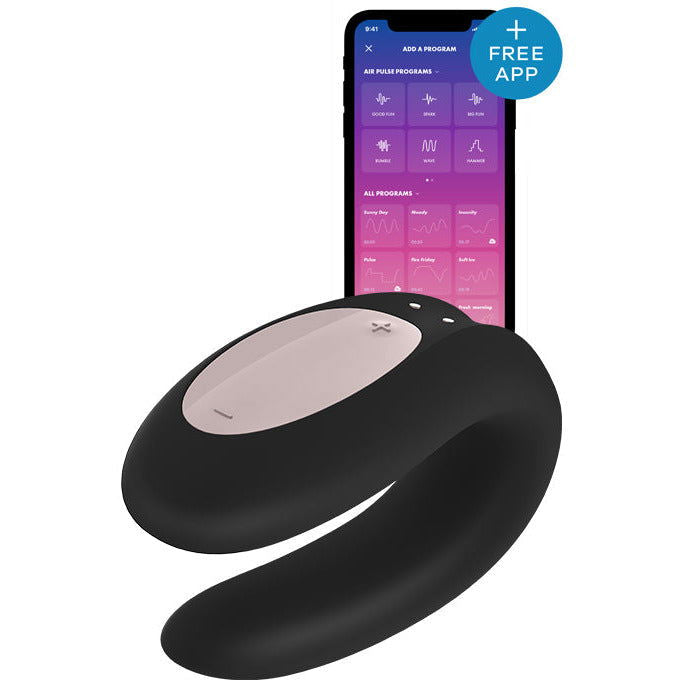 Satisfyer double joy (+app) zwart | So Loving | Alkmaar